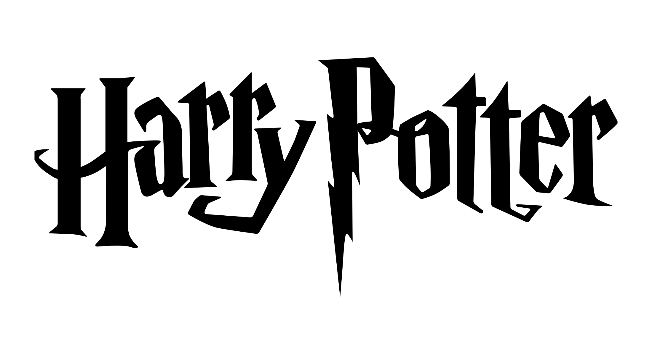 Resultado de imagen de harry potter logo