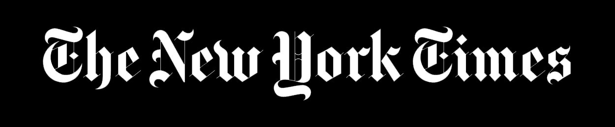 Image result for the new york times white logo