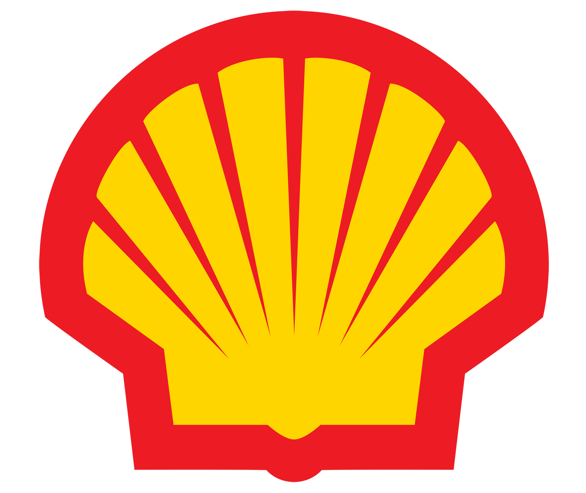Rainbow Shell Logo Name