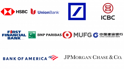 TOP 10 bank logos