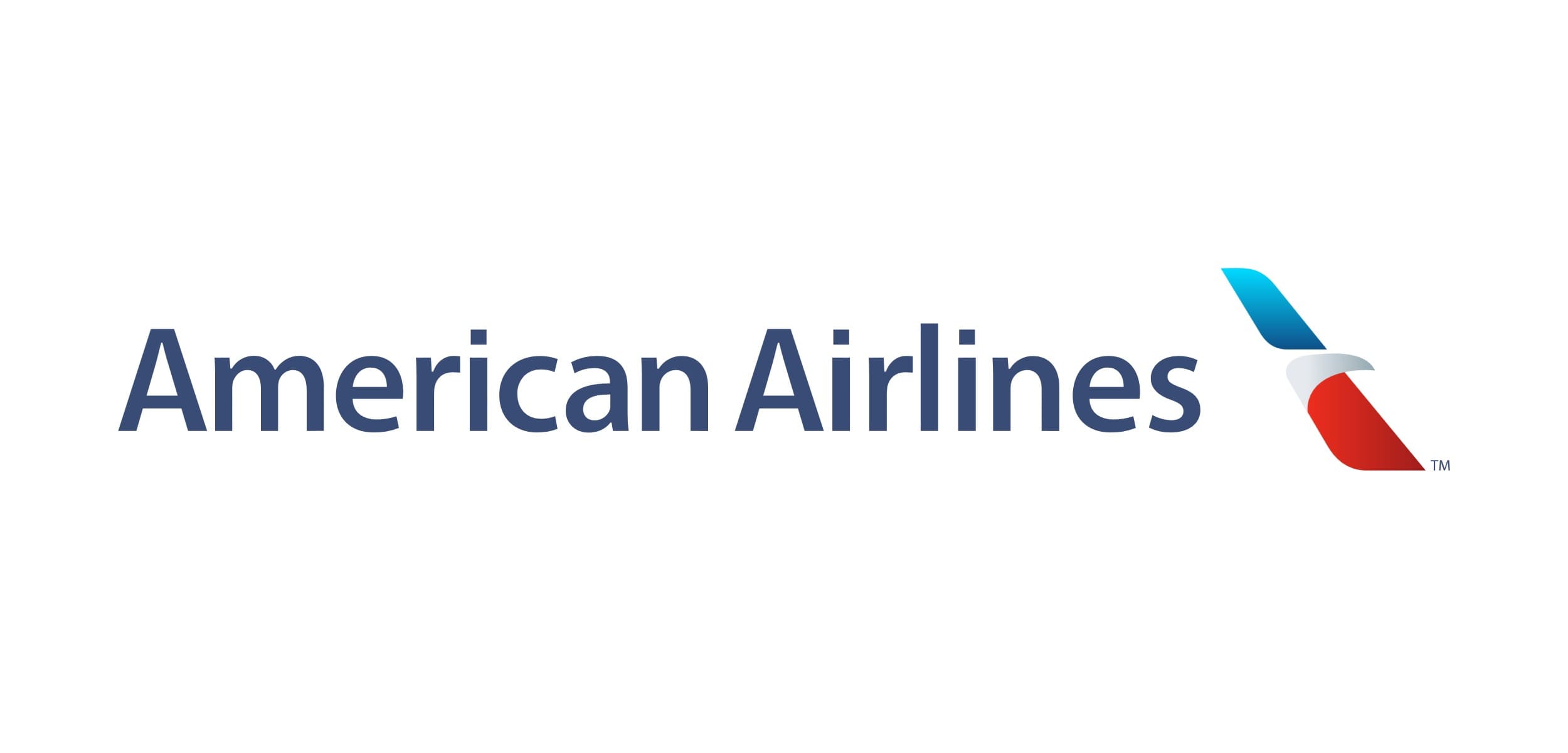 American Airlines Logo Rohrförmig Schlüsselband 