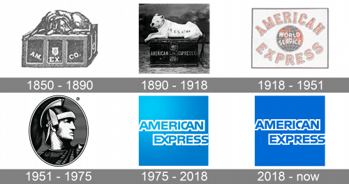 American Express Logo history