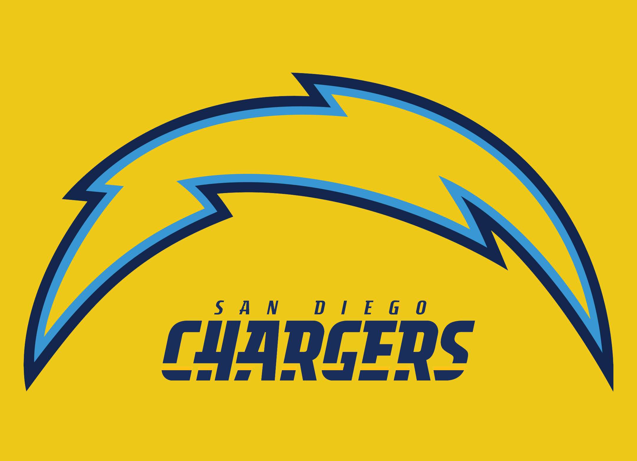 Vintage San Diego Chargers Football Jersey Logo 7 NFL Blank Lightning Bolt  USA L