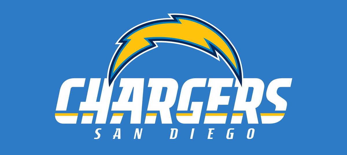 Chargers' new logo is perfect with powder blue and lightning bolt