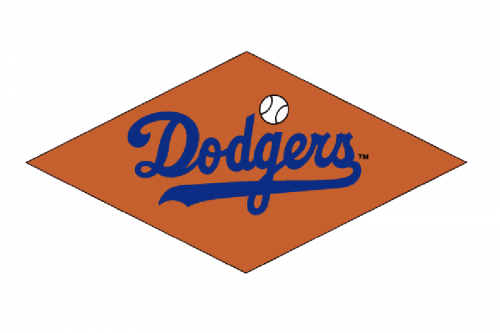 Brooklyn Dodgers Logo 1952