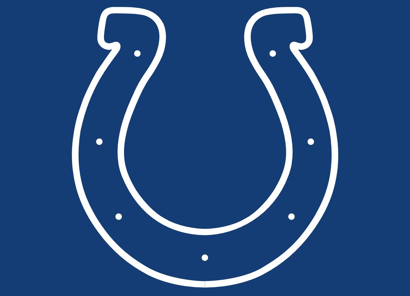 Indianapolis Colts Icons Logo Bandz 