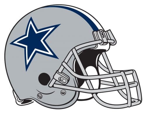 Dallas Cowboys Logo Helmet