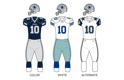 Dallas Cowboys Logo Uniform