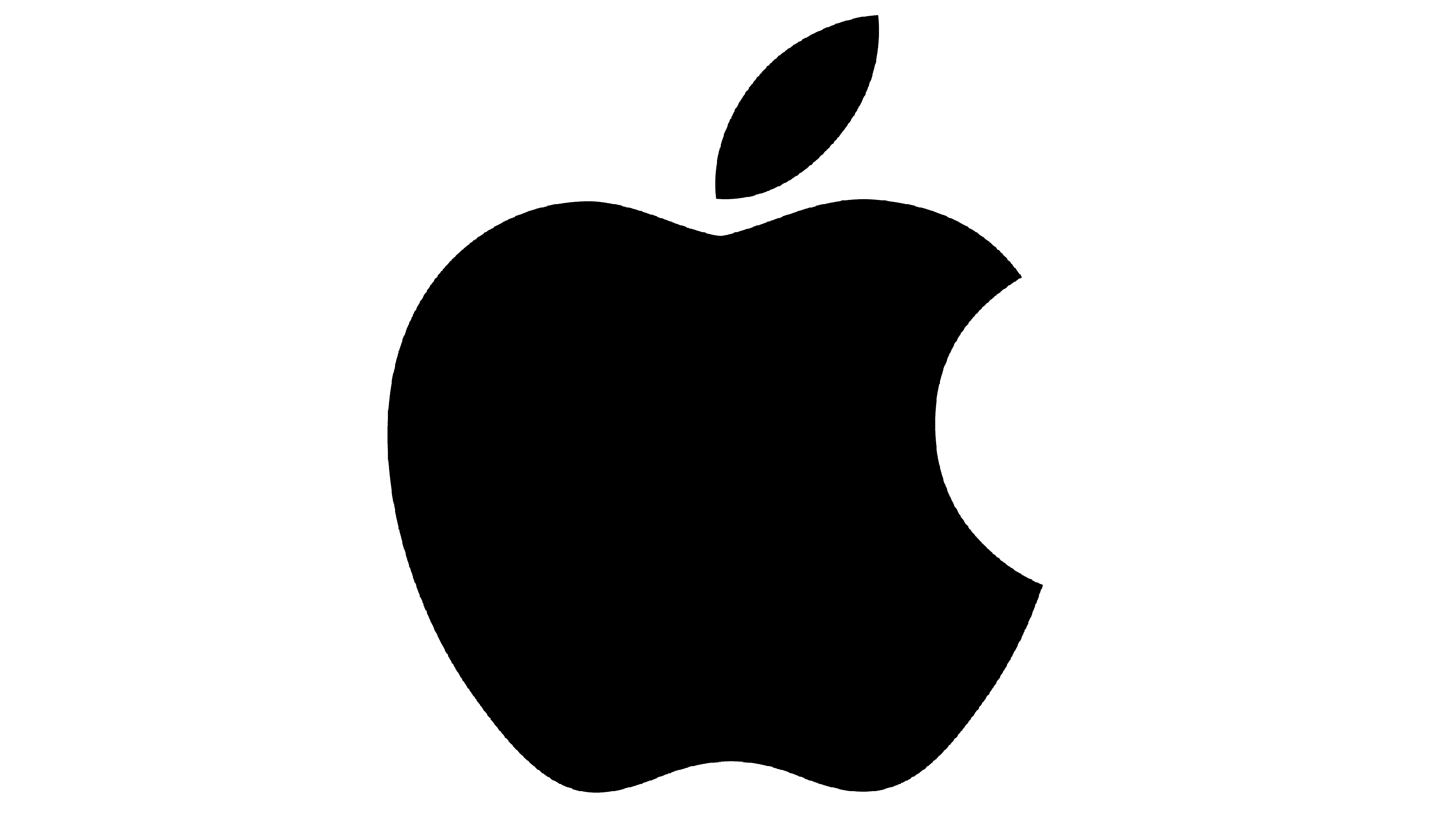 Aqua Themed Apple Logo
