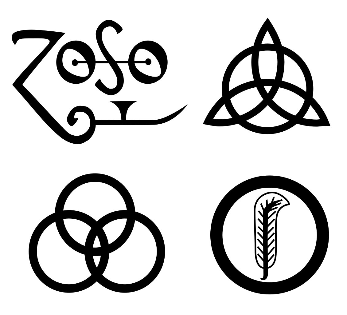 Led Zeppelin Logo And Symbol Meaning History Png