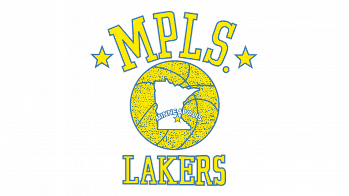 Los Angeles Lakers Logo 1947