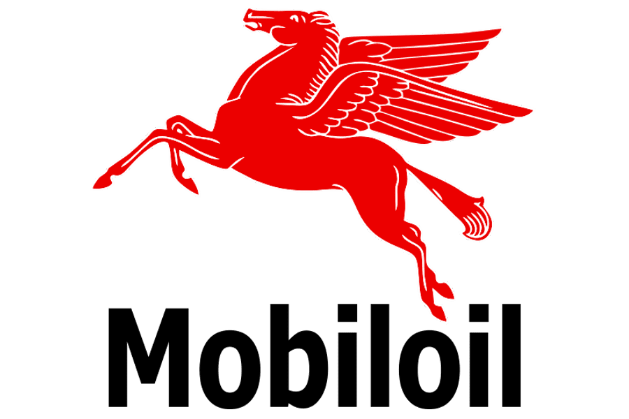 mobil logo history