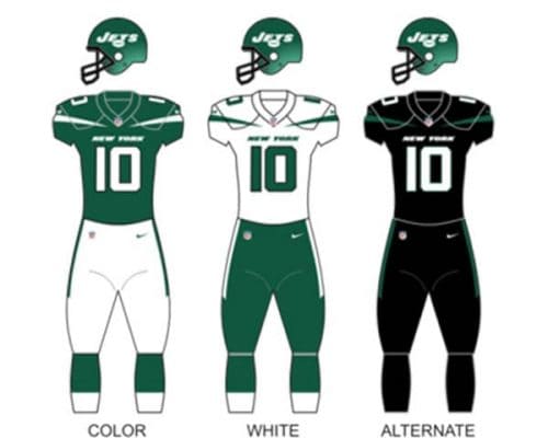 New York Jets Logo Uniform