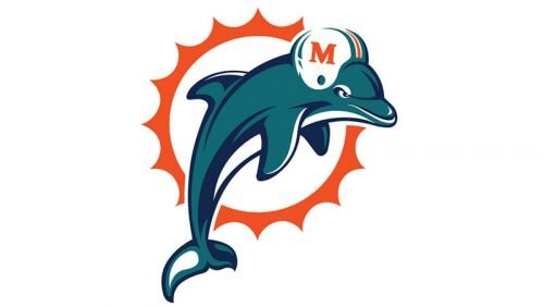 Miami Dolphins Logo 1997