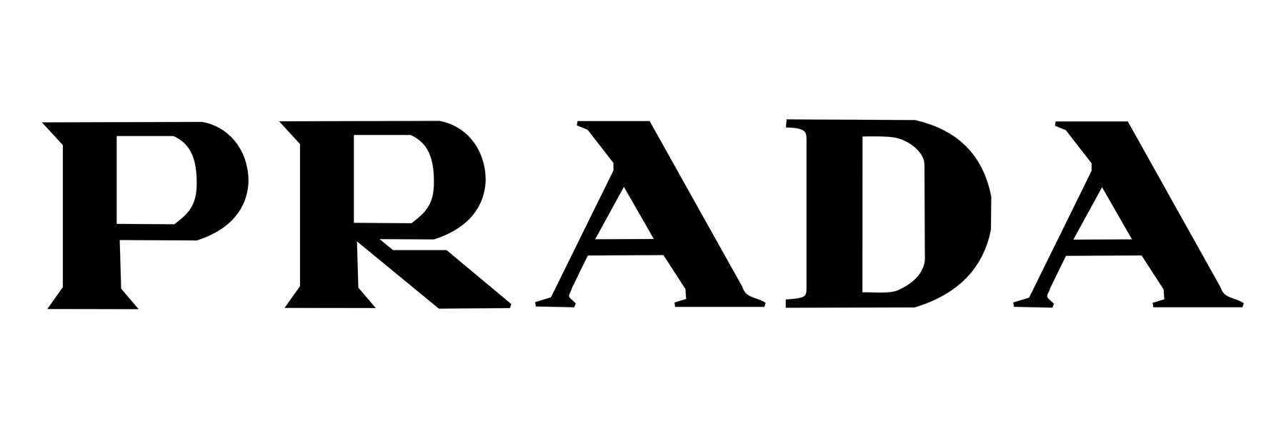 prada brand logo
