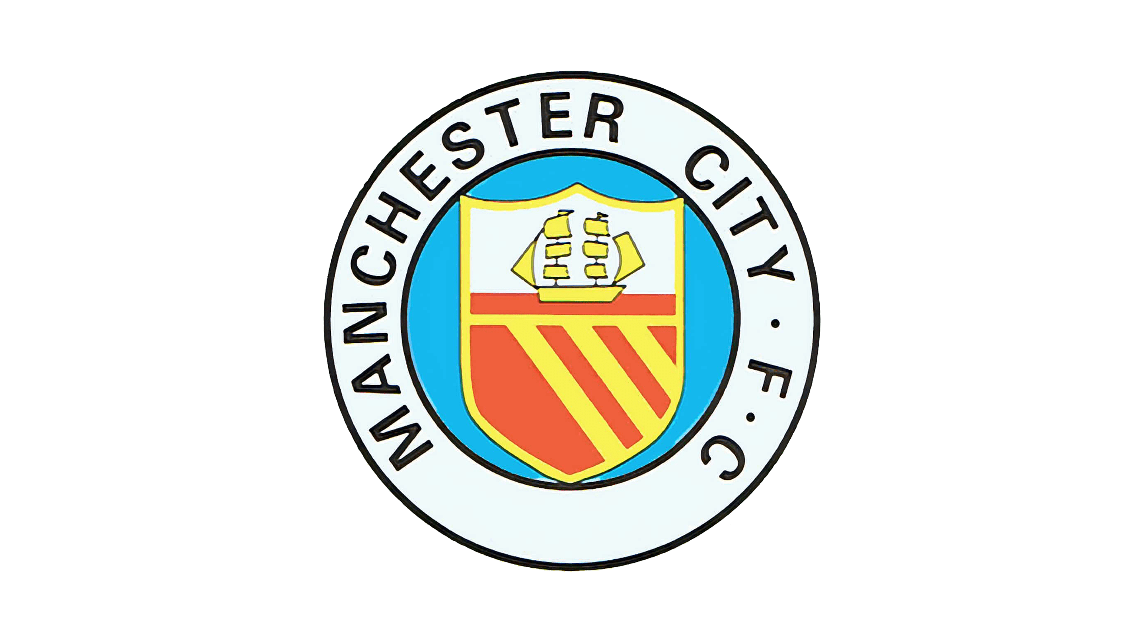 Manchester City FC logo (2016) - Fonts In Use