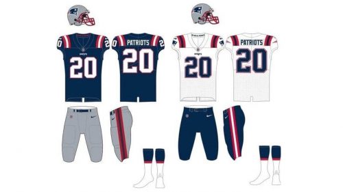Uniform New England Patriots