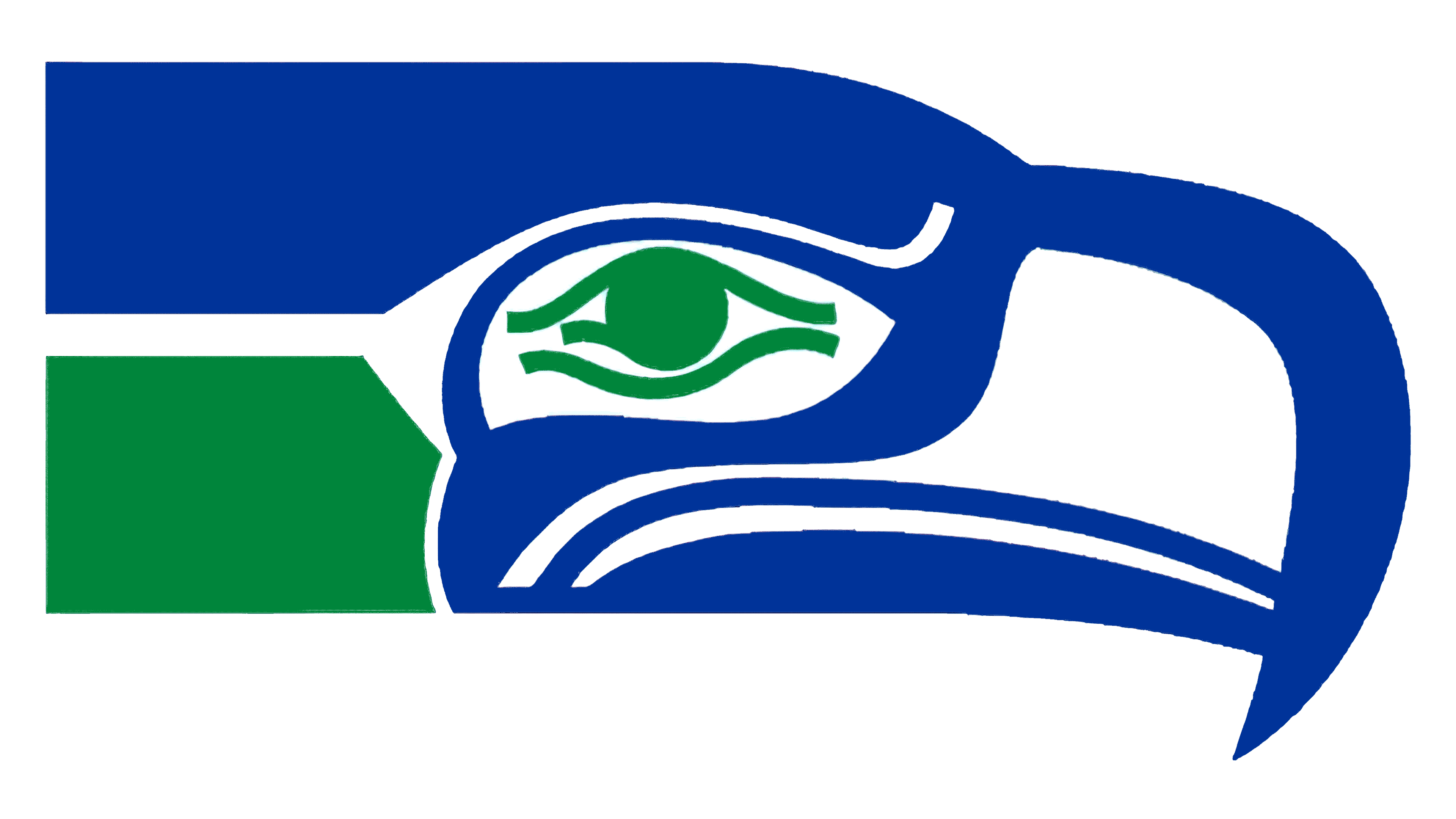 throwback seahawks logo