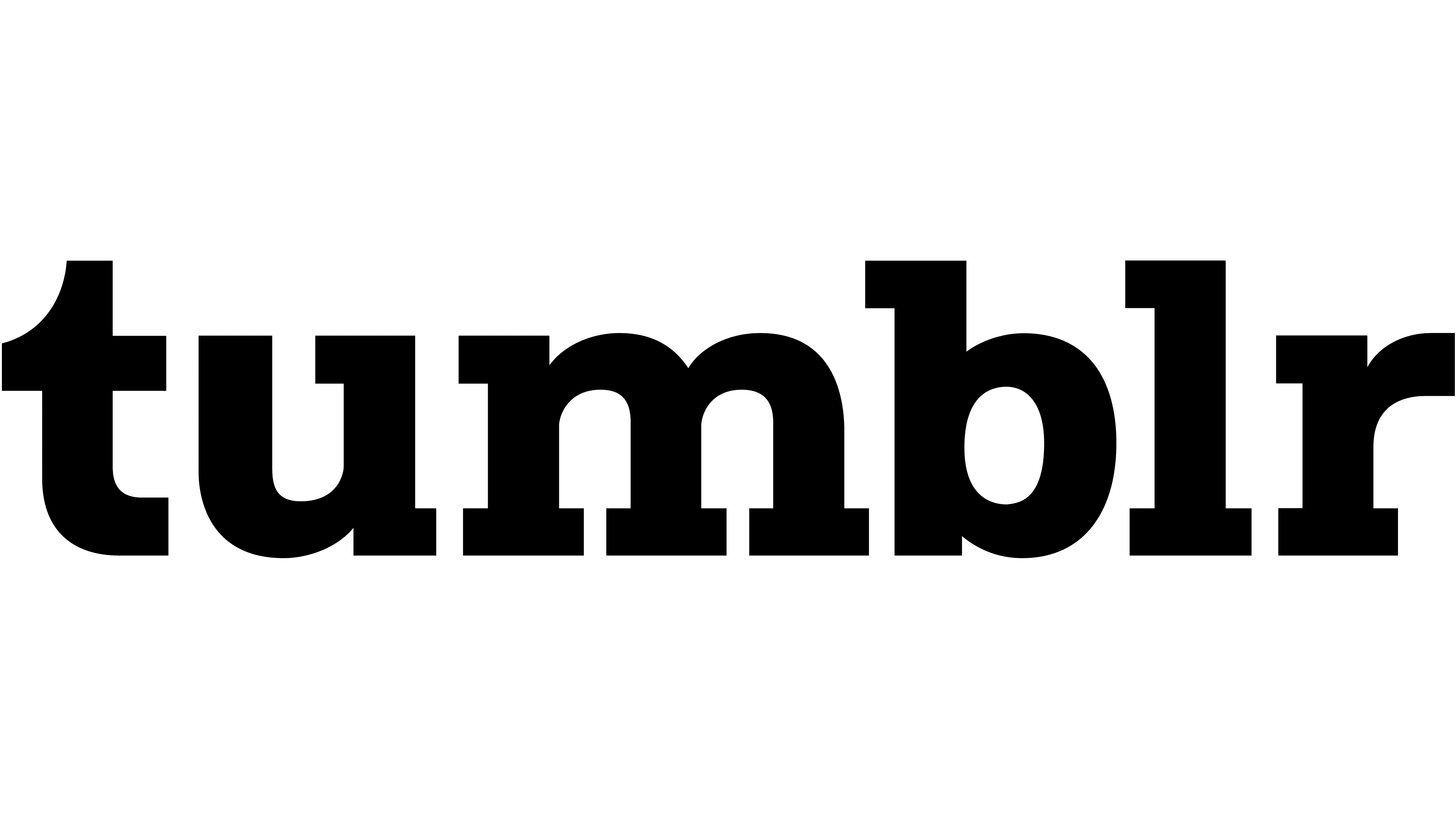 tumblr white logo png