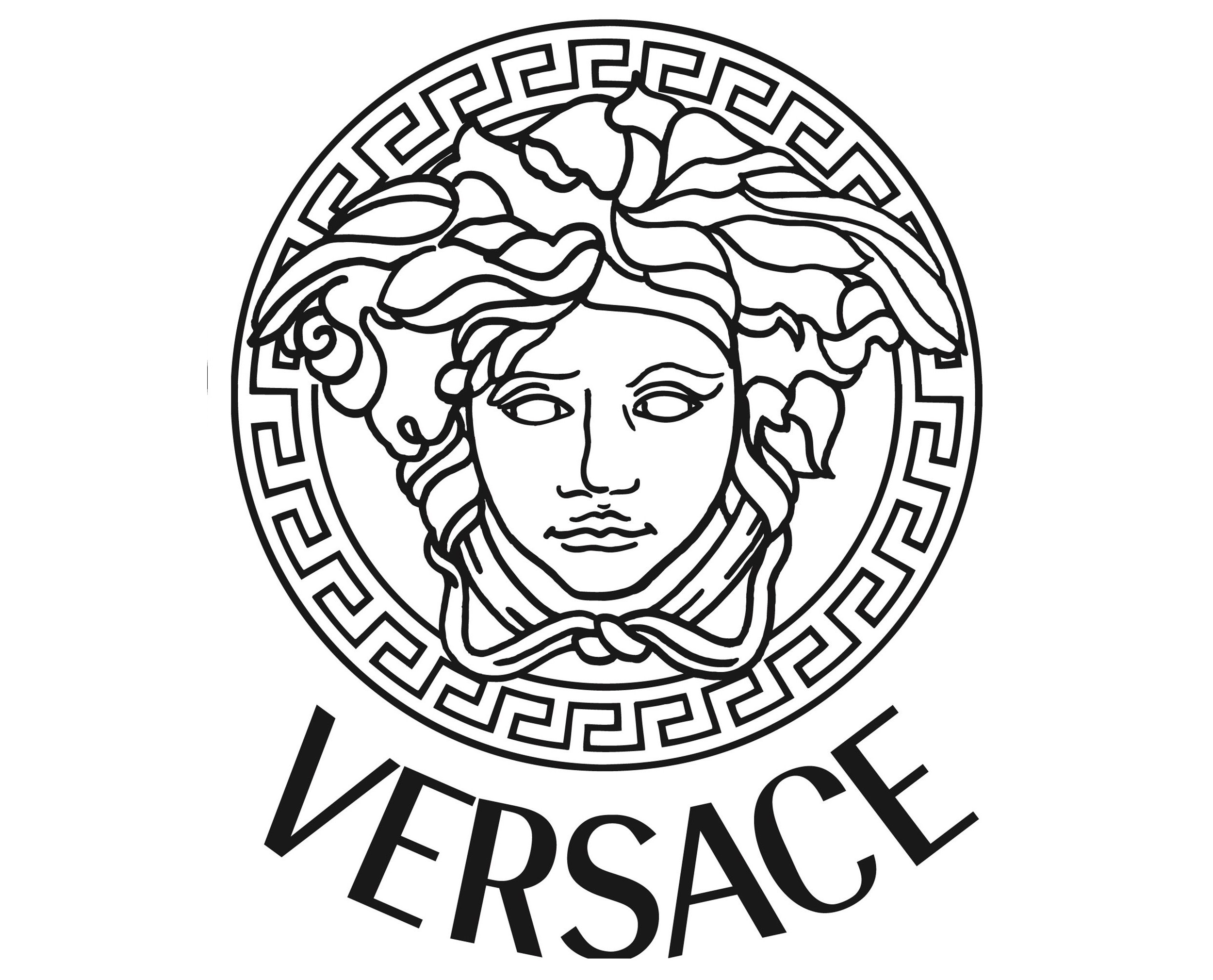 Uppsättningen Av Louis Vuitton Dolce Gabbana Versace. Logotypens