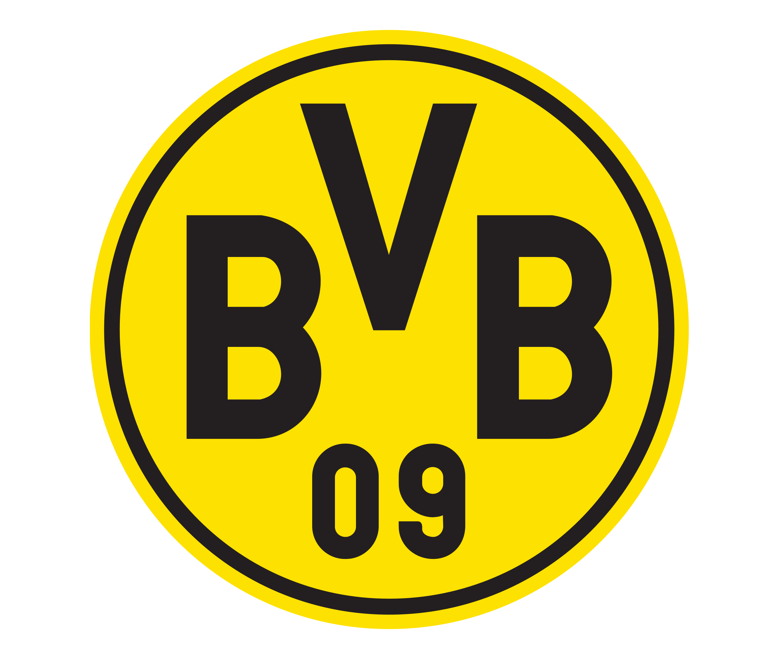 Borussia Dortmund BVB Pin Logo Original 12mm 