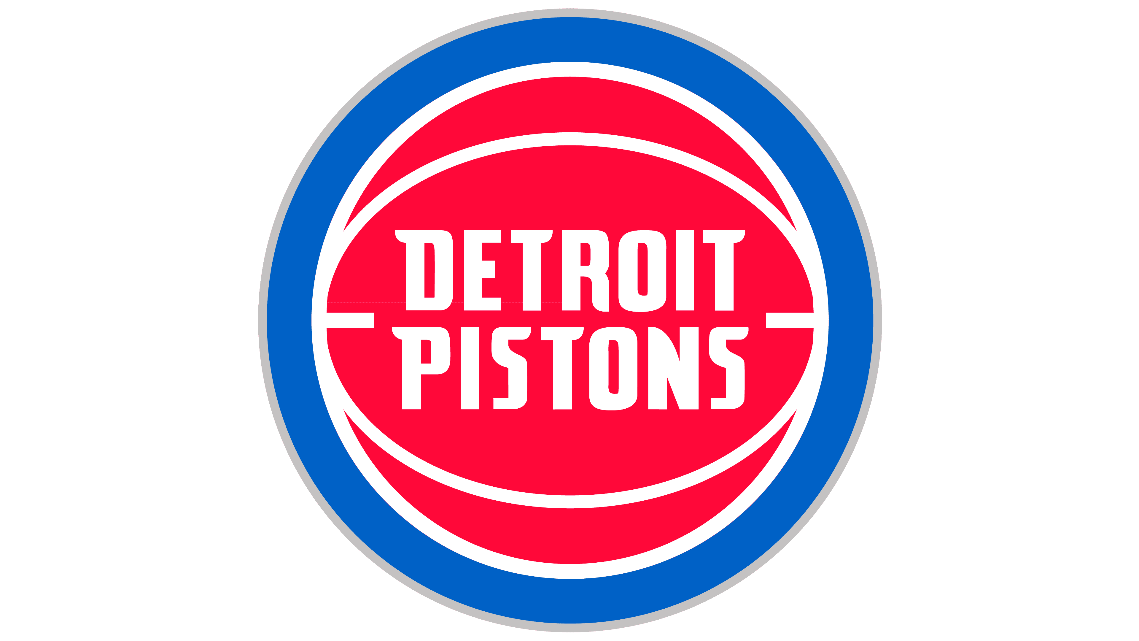 aminco Detroit Pistons Logo Wordmark Pin 