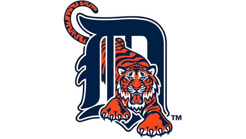 Detroit Tigers Sitting On Logo Zombie 