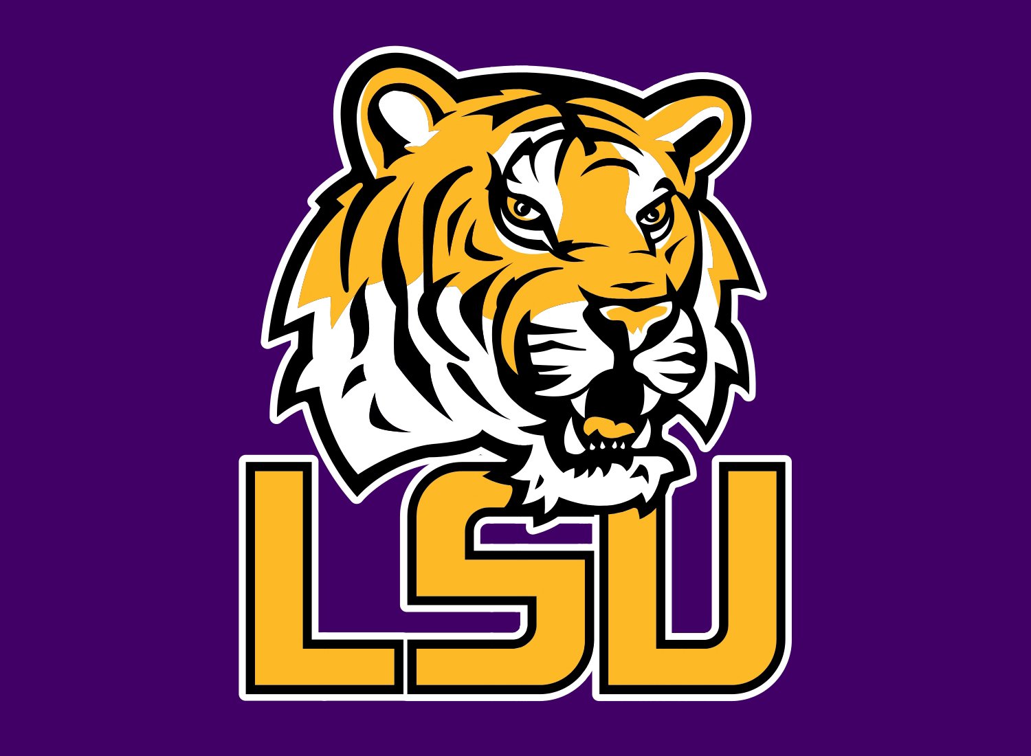 Louisiana State University's logo and symbol, meaning, history, PNG