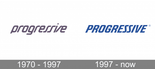 Progressive Logo history