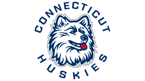 UConn Huskies Logo 2002