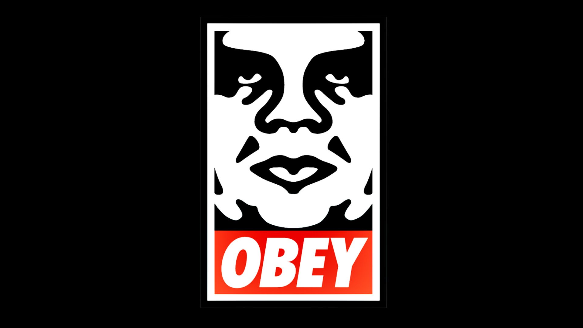 obey logo black and white