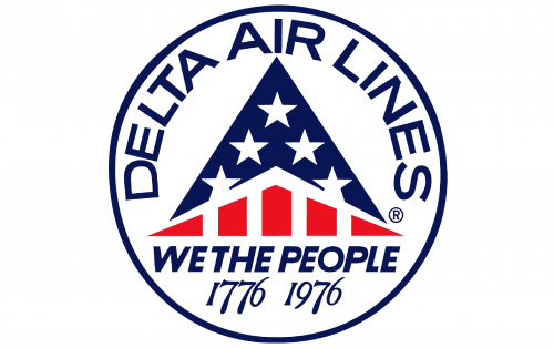 Delta Air Lines Logo 1976