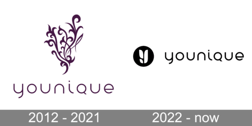 Younique Logo history