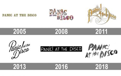 Panic at the Disco Logo history