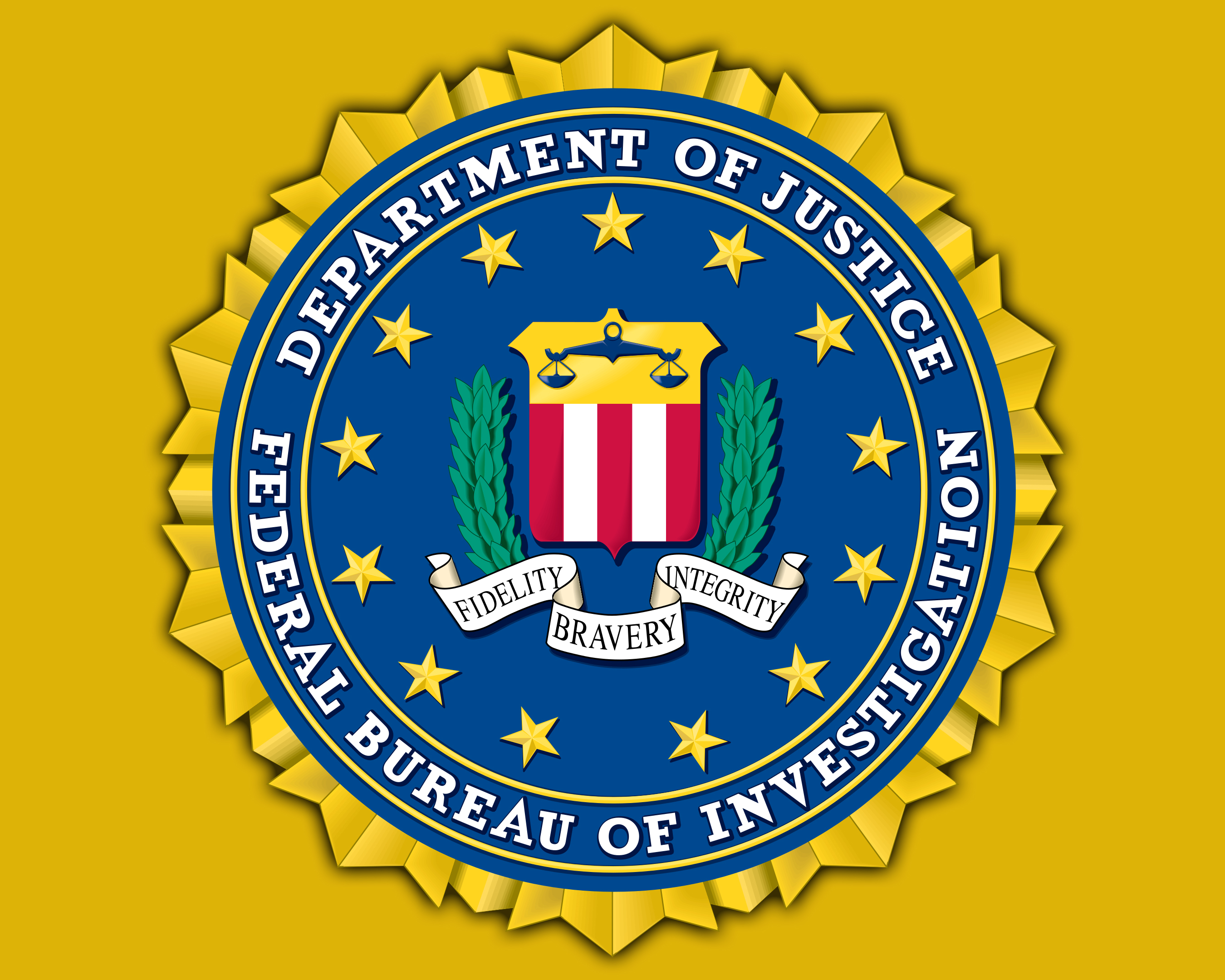Federal Bureau of Investigation Logo, Federal Bureau of 