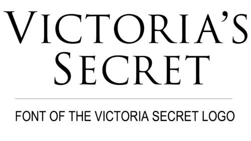 victoria secret logo font