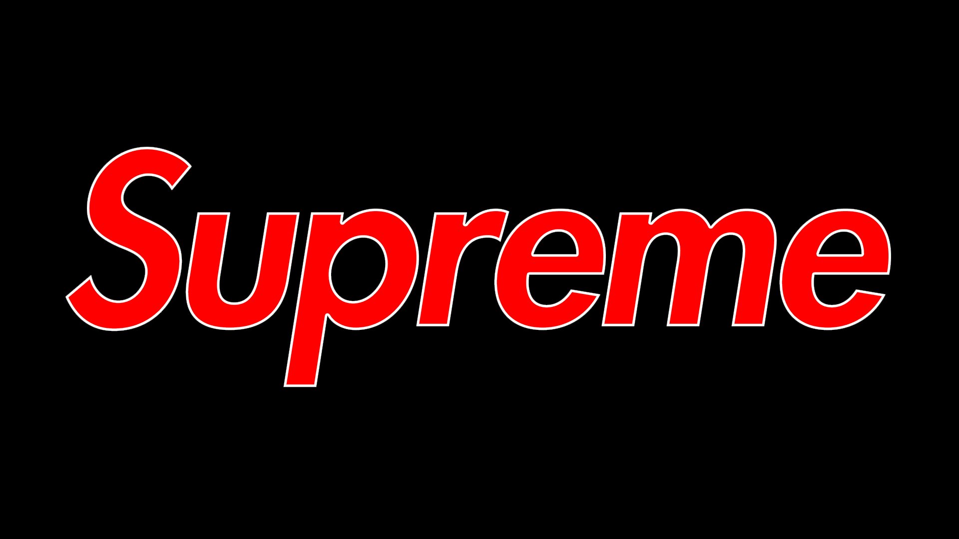 Supreme Font is → Futura