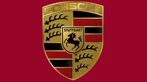 Colour Porsche logo