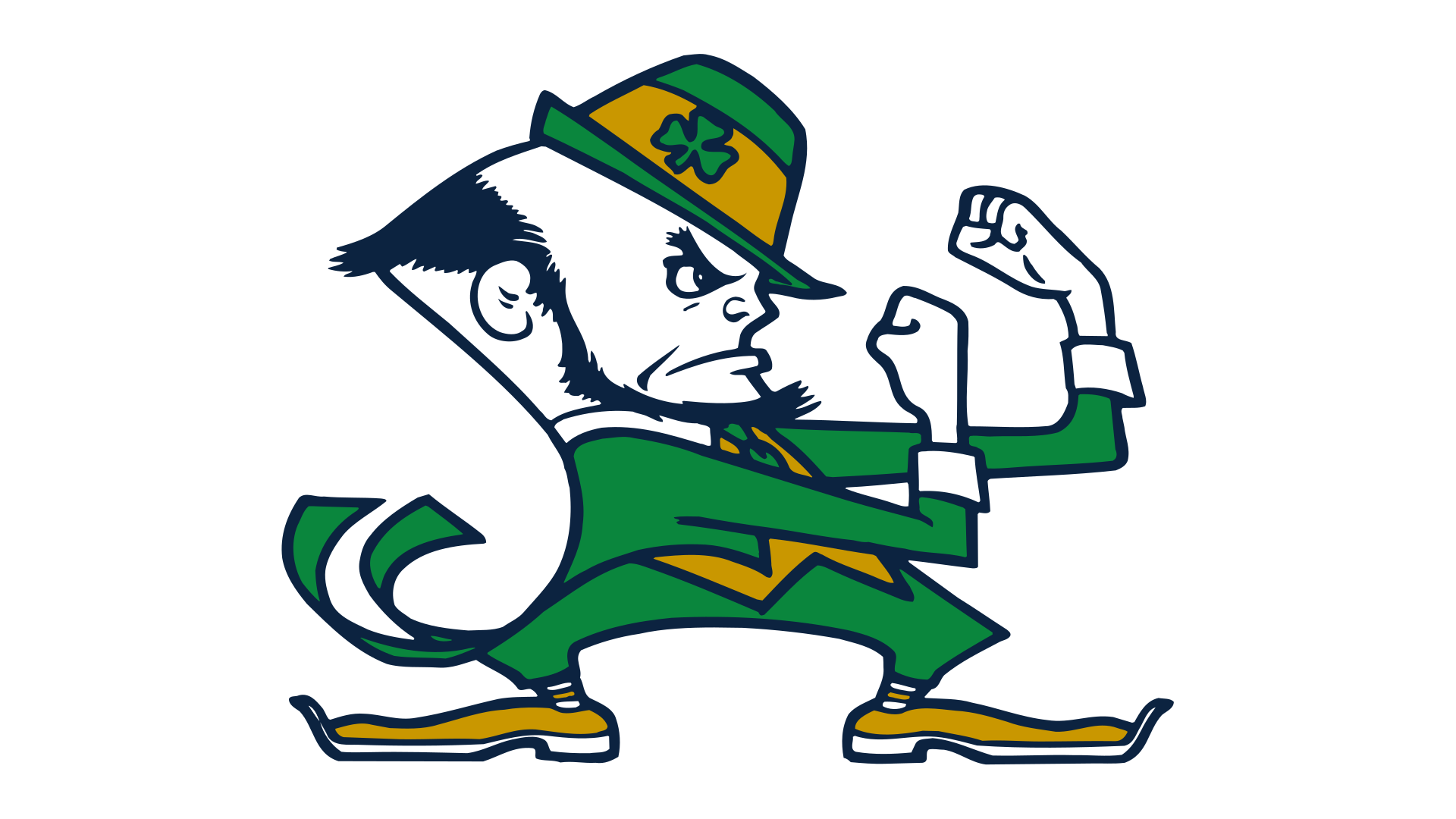 Notre Dame Leprechaun Logo and symbol, meaning, history, PNG, brand