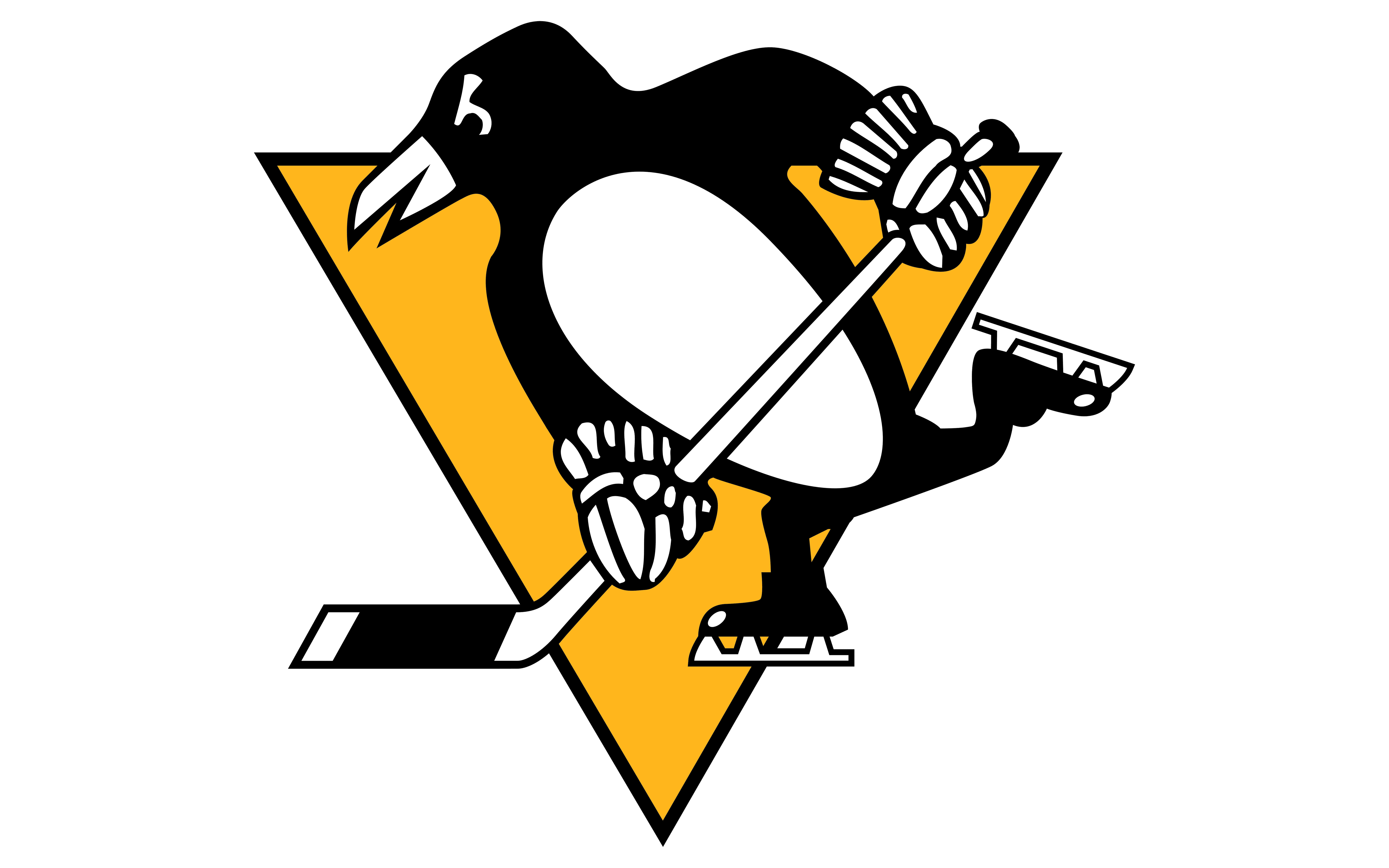 Pittsburgh Penguins Ice Hockey Team Logo Editorial Photography - Image of  logotype, professional: 112611022