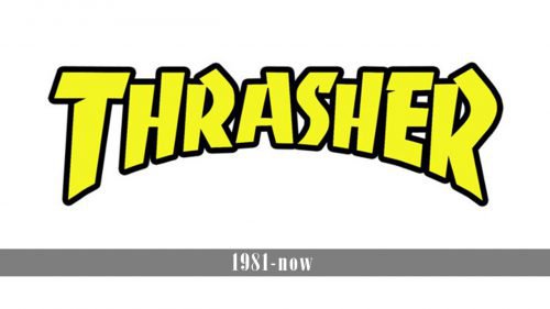 Thrasher Logo history