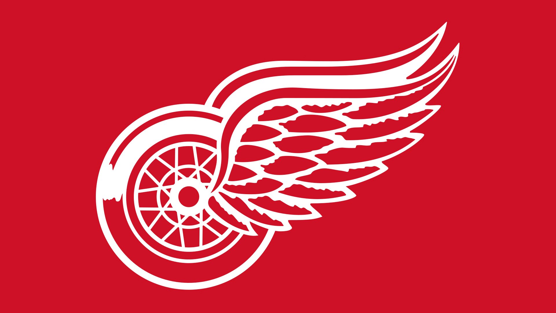 old english d red wings jersey