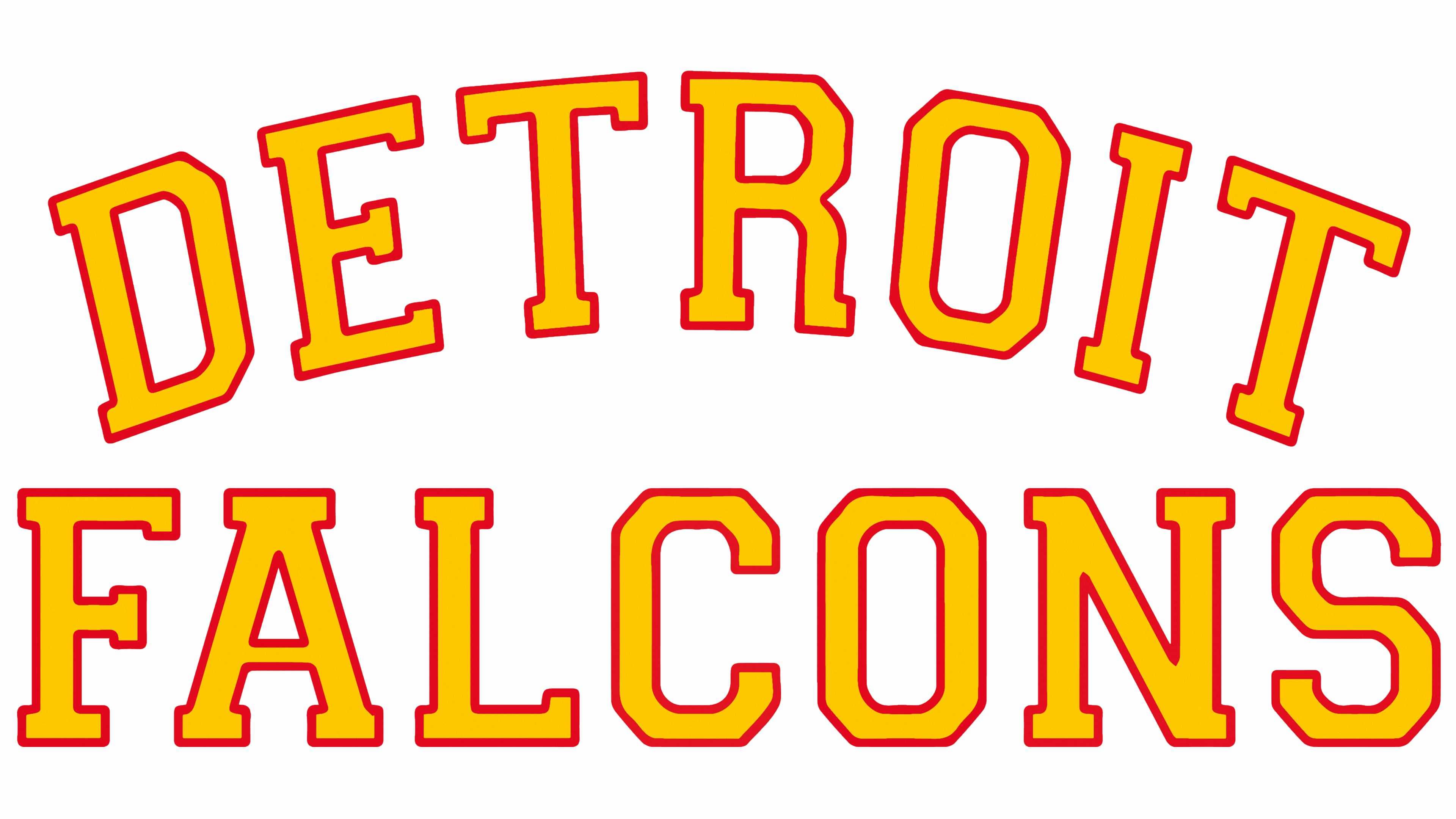 Detroit Falcons - CoHL logo - Official puck