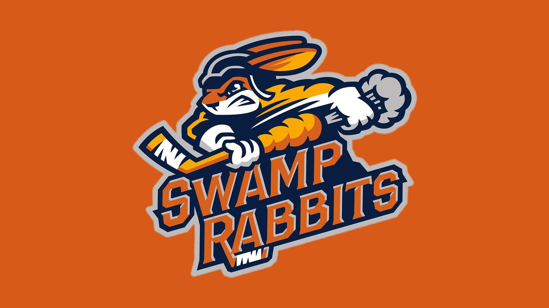 Greenville Swamp Rabbits Logo Trucker Hat Cap Snapback ECHL Hockey League