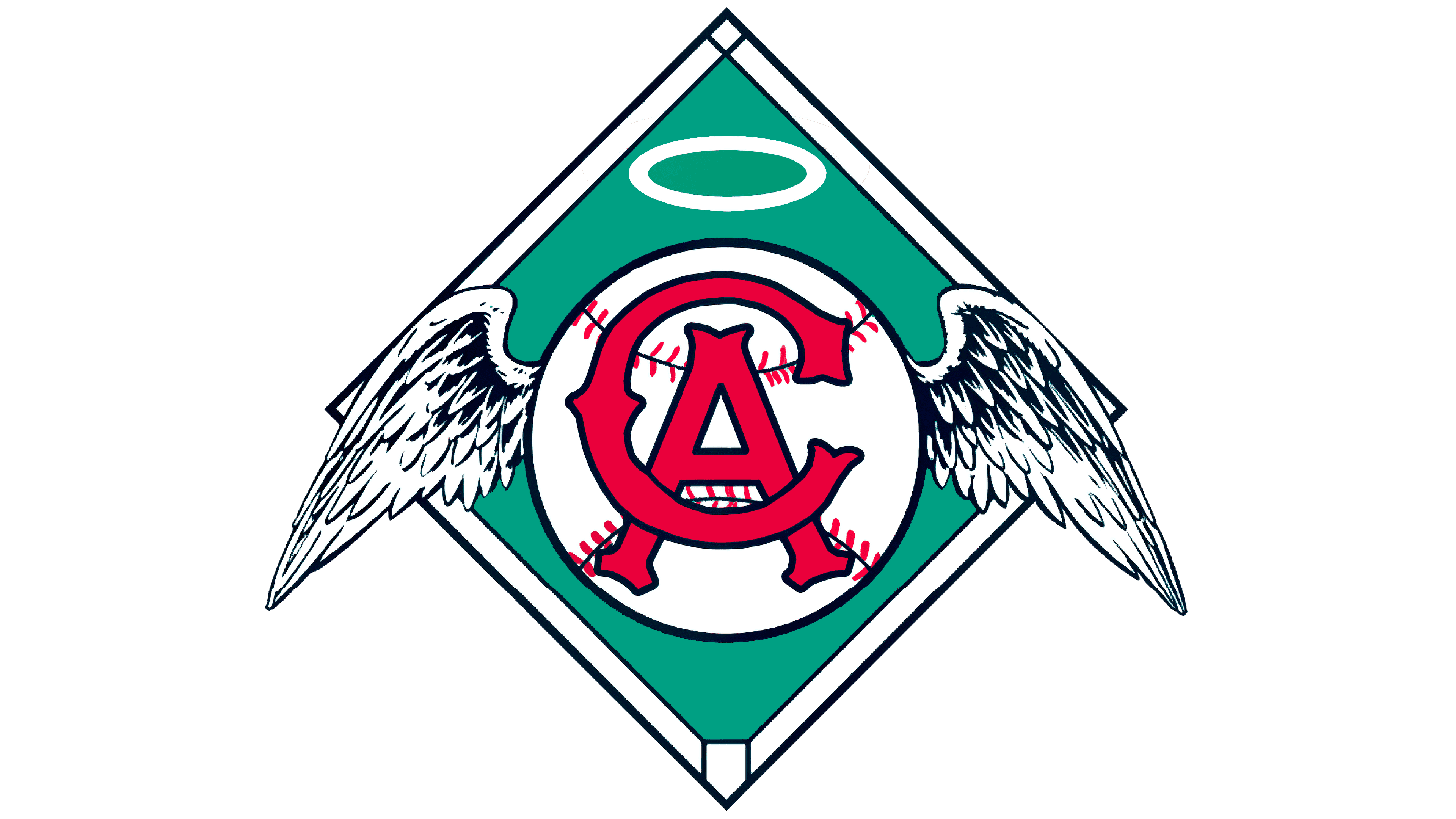 Los Angeles Angels of Anaheim Wordmark Logo  Word mark logo, Los angeles  angels, ? logo
