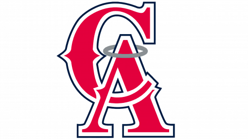 Los Angeles Angels of Anaheim Logo 1995