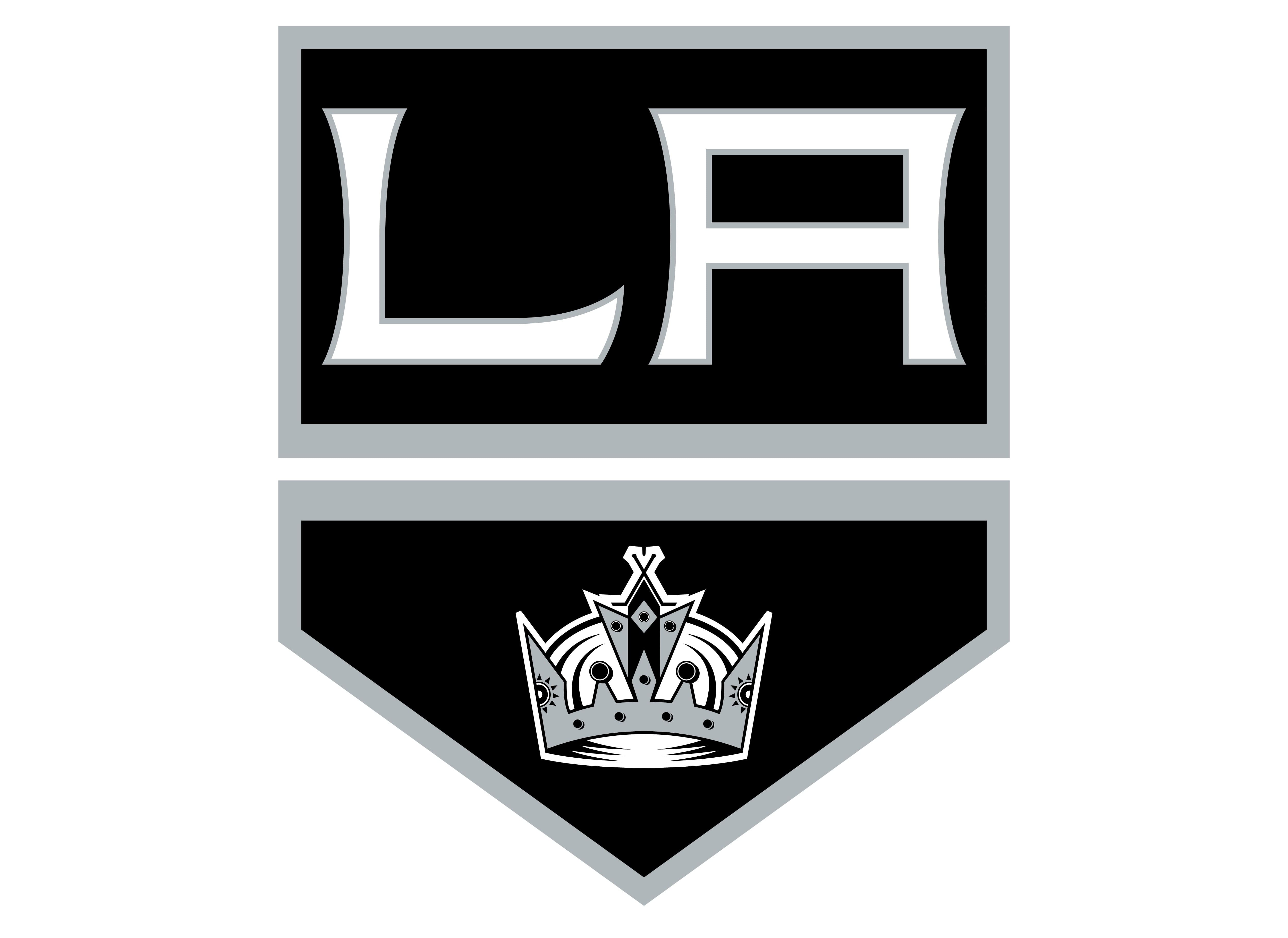 LA Kings Old Crown  Nhl logos, Crown logo, King logo