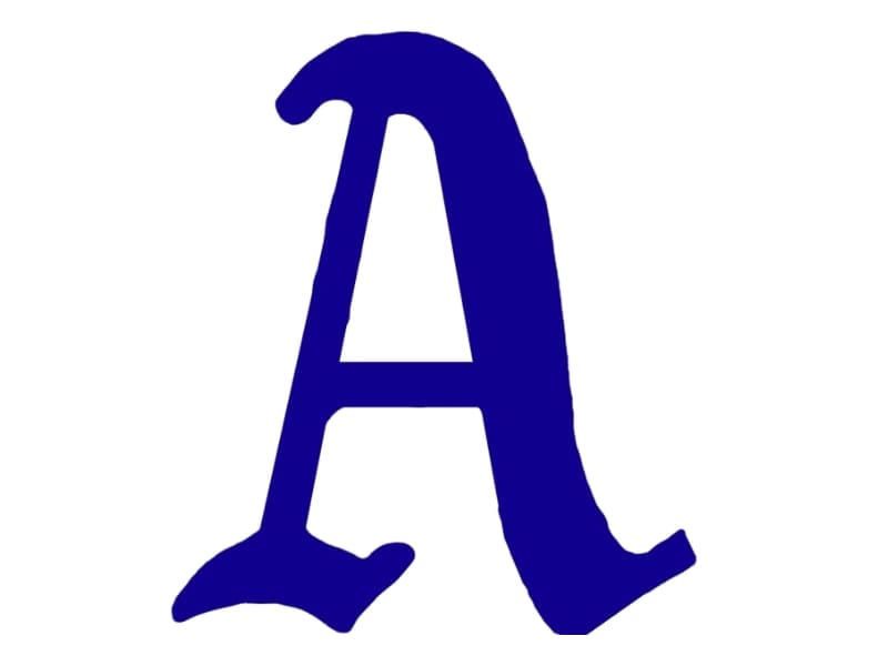 Oakland Athletics 3-D Team Logo