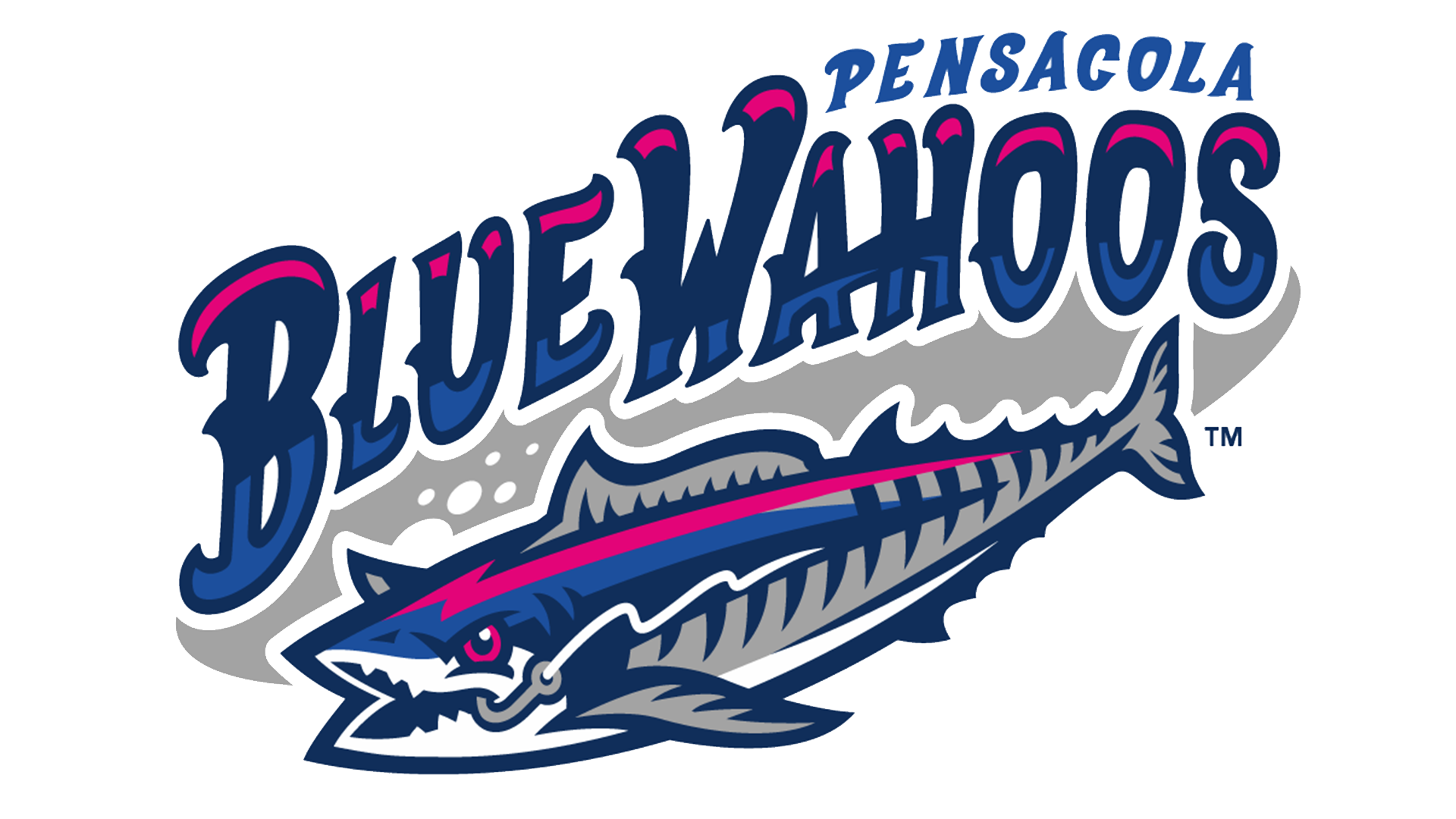 Pensacola Blue Wahoos Logo.