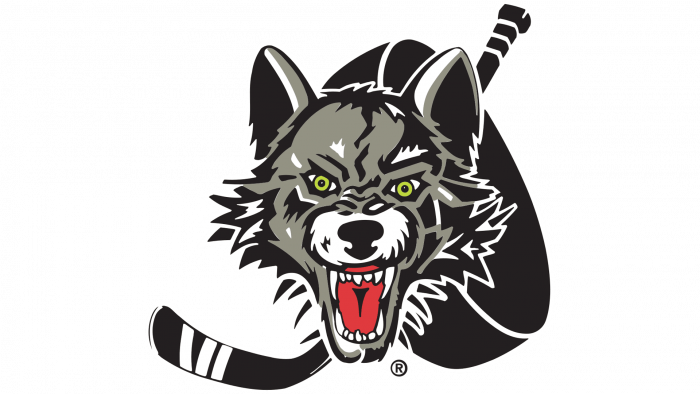 Chicago Wolves Logo 1994
